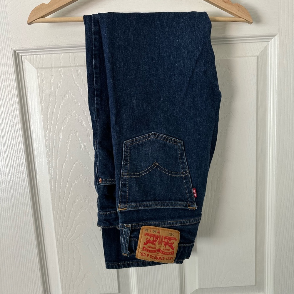 Mens 513 Levi Jeans 30x32